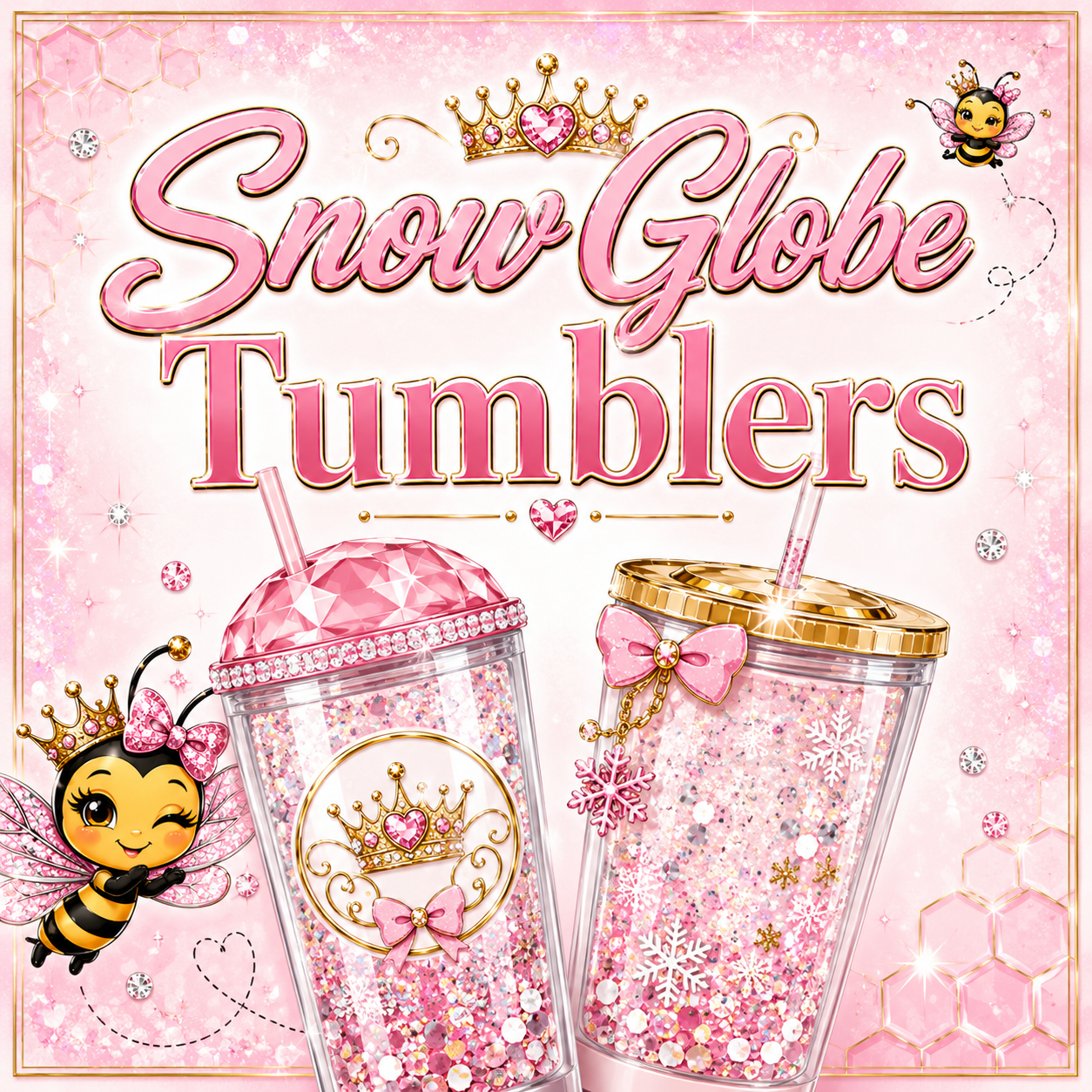 Snow Globe Tumblers