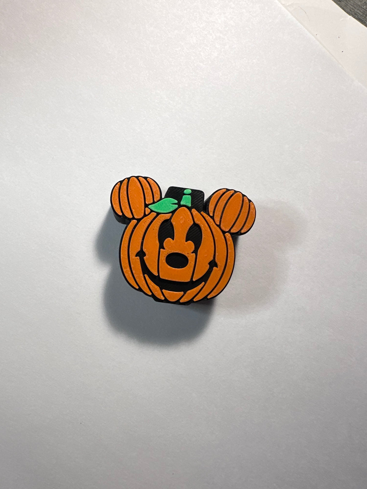 Mouse Pumpkin Straw Topper