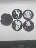 Horror guys cup coasters