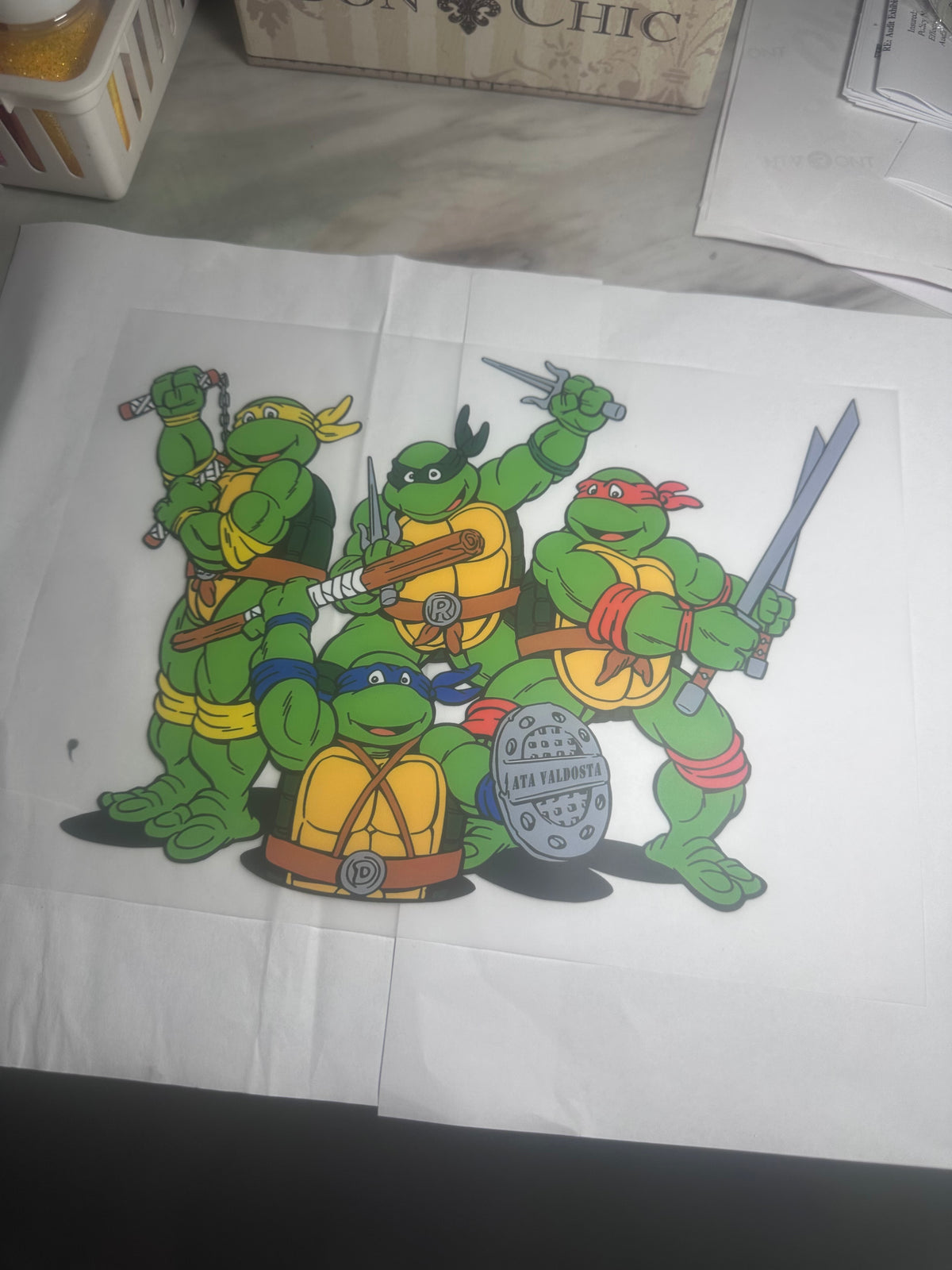 Adult Turtle Ninjas