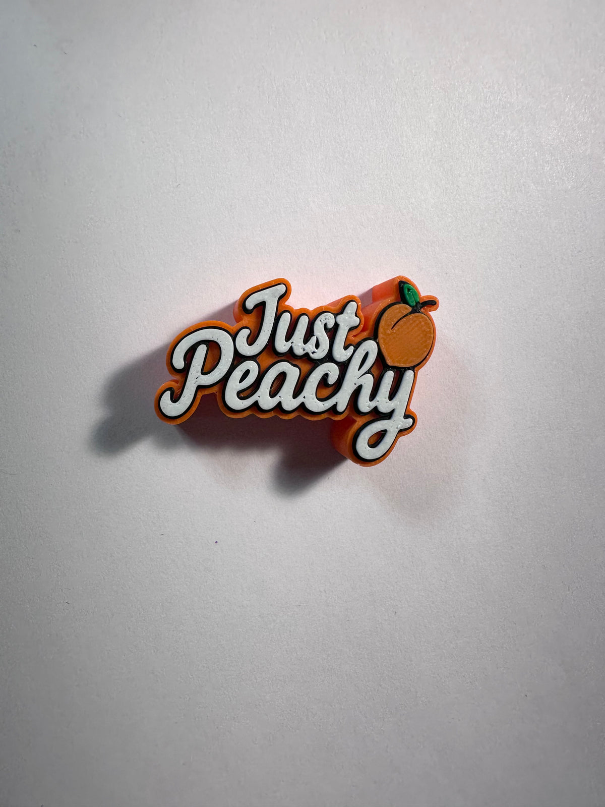 Peachy Straw Topper