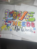 Adult Love Needs No Words