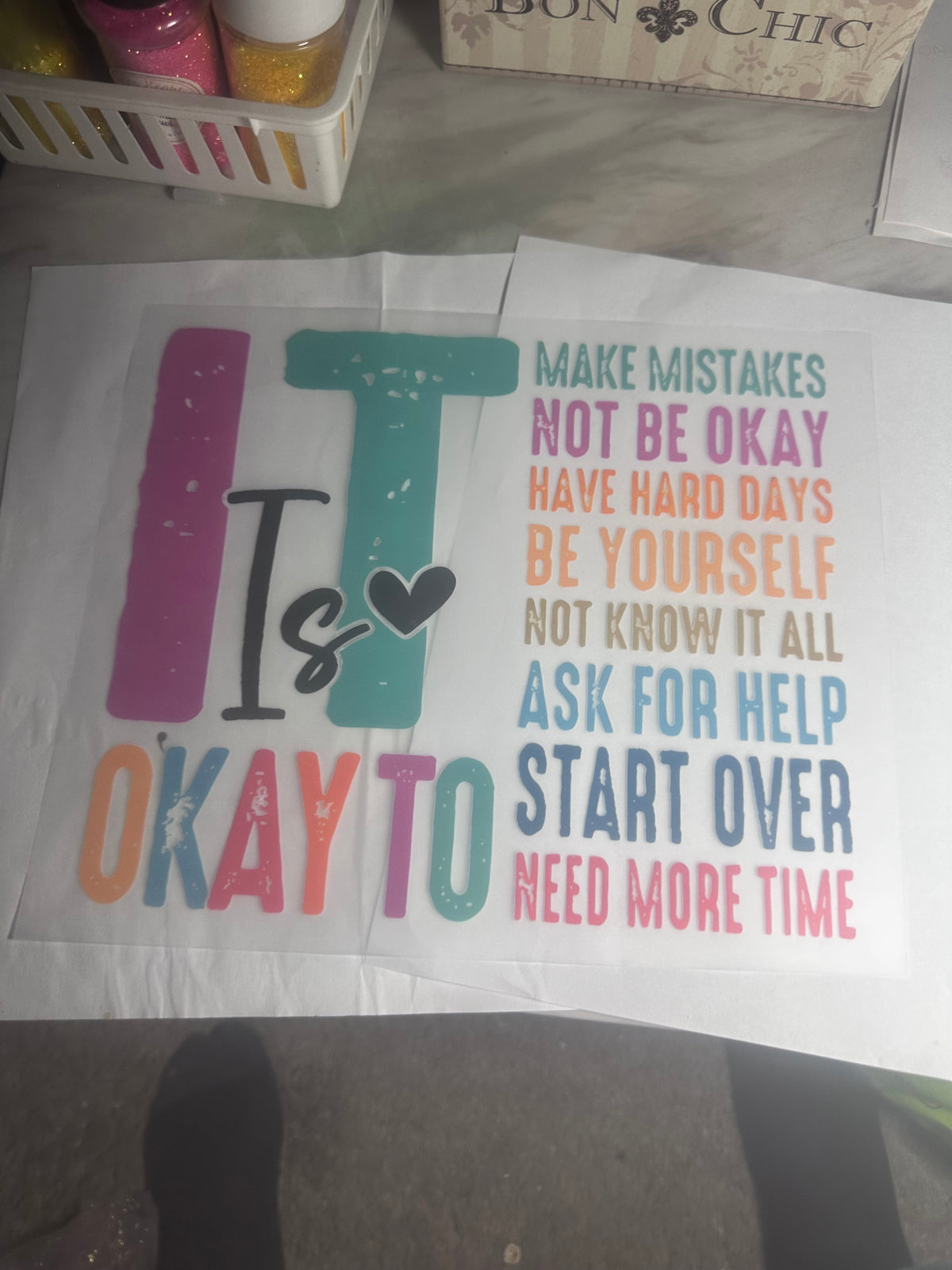 Adult "it is okay”