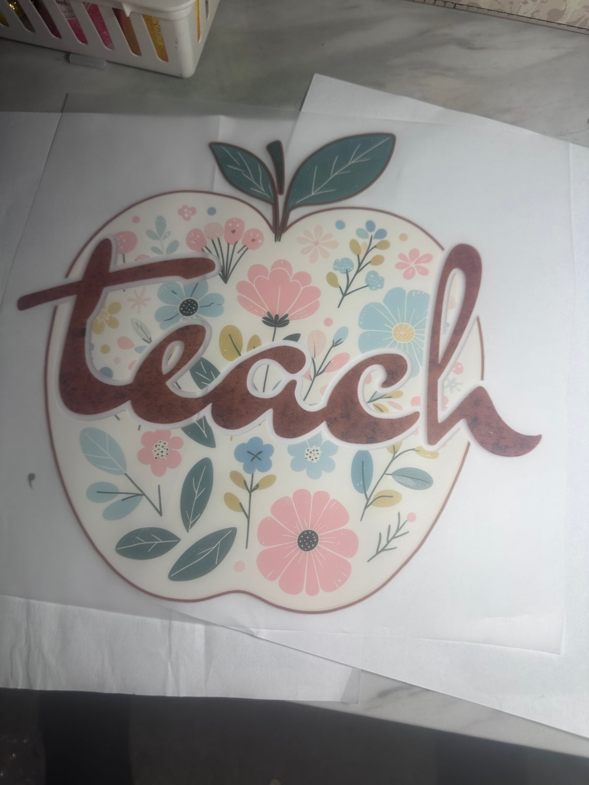 Adult Teach Apple