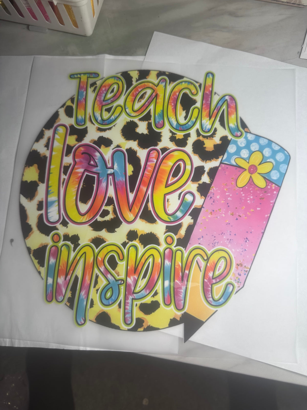 Adult Teach Love Inspire