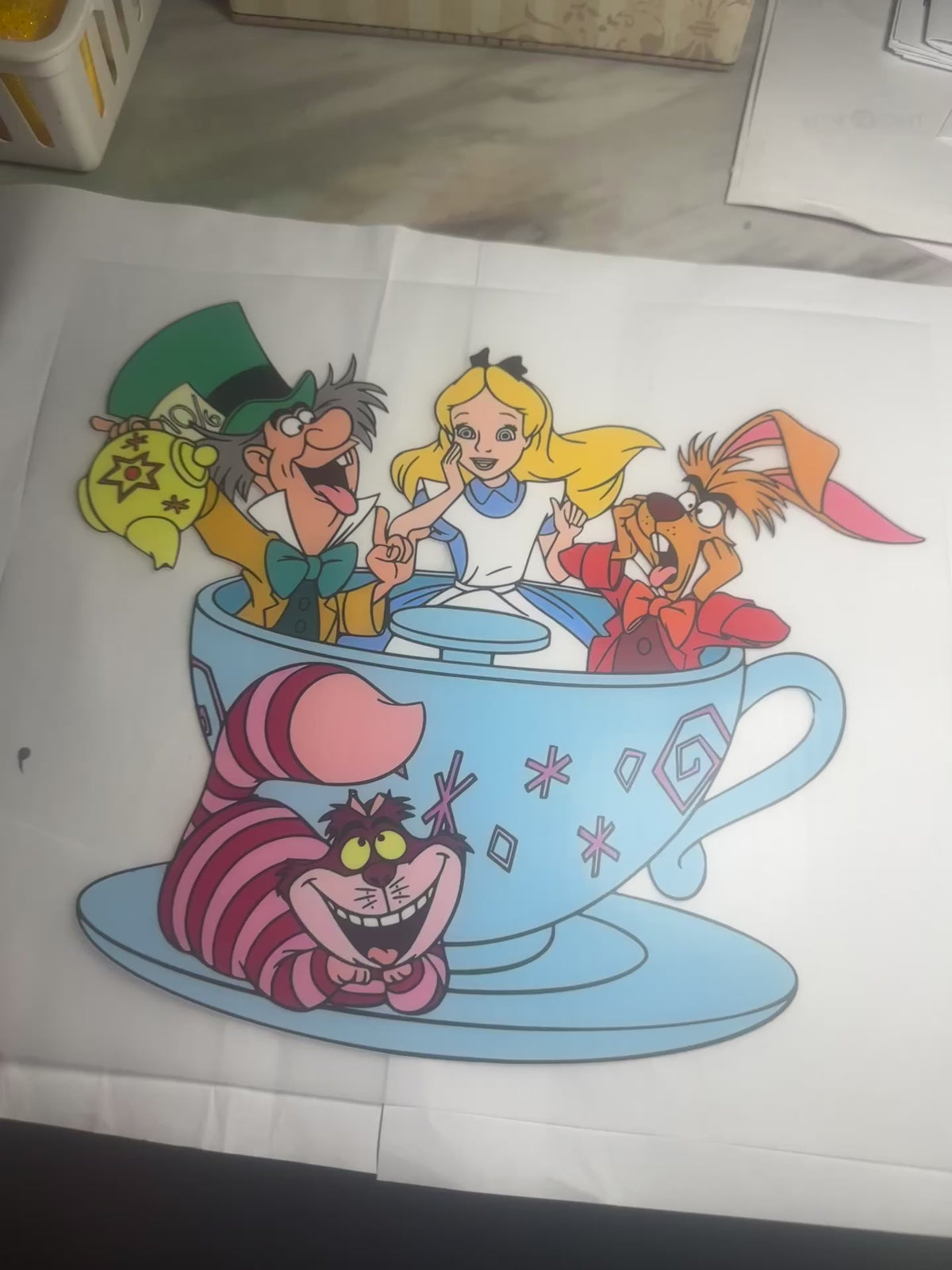 Adult Alice in wonderland